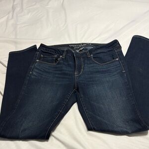 American Eagle Outfitters Women's Deep Indigo Skinny Jeans